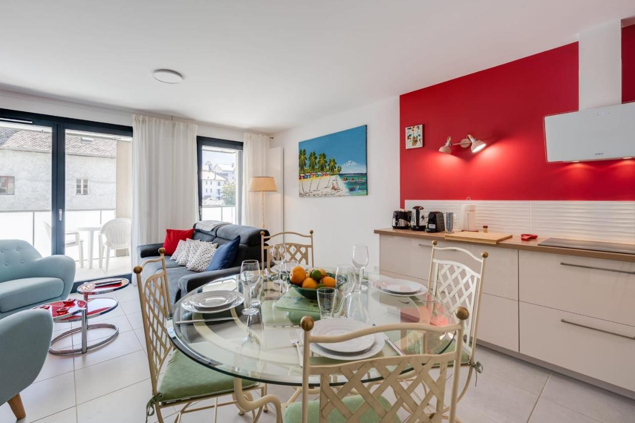 Emergence - Apartment 1 Bedroom 2-4 Pers Garage And Terrace Annecy Eksteriør billede